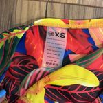 Bright Bandeau Tropical Bikini Yellow Size XS Photo 1