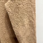 Eileen Fisher  Tan Organic Cotton Boucle Long Cardigan Coastal Cozycore Fall Work Photo 5