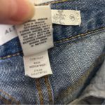 Altar'd State Blue Cropped Jeans with Raw Hem Photo 5