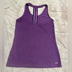 Adidas  Athletic Sport Tank Women’s Size Medium Purple Photo 1
