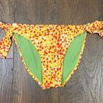 Seven7  Tie-Side Bubble Print Yellow/Red/White Bikini Bottom Photo 0