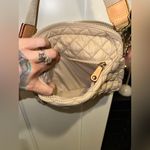 MZ Wallace NWOT Nordstrom MZ WallaceSmall Metro Quilted Nylon Camera Bag In Buff Photo 15