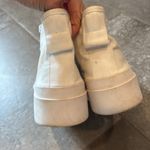 Adidas  Nizza Platform High Top Sneakers White Blue Size 10 Photo 3