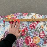 Vintage 80s That’s Me Romantic Floral Tapestry Lace Floral Womens Blazer Top 3/4 Pink Photo 8
