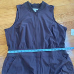 Athleta BROOKLYN UTILITY BAGGY JUMPSUIT Relax fit Color Shale Dusty Purple 14P Photo 9