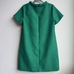 Tuckernuck  Dress Size Large Emerald Green Jackie Tweed Shift Business Career Photo 4