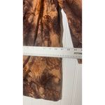 Cato Woman 22/24W Boho Paisley Blouse Brown Lace Burnout Cowl Neck Sequins Y2K Size undefined Photo 5