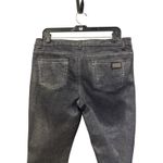 Michael Kors Silver Flaked Denim Jeans Women's Size 10 Skinny Fit Photo 4