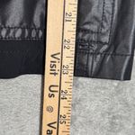 Zenergy by Chicos Jacket Womens M Black Solid Sheen Panel Travel Casual Layering Size M Photo 8