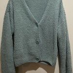 No Boundaries Long Sleeve Green Button Sweater Cardigan ~ Size XL 15-17 Juniors Photo 0