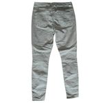 Mother Denim 29 Killing Time Slate Gray Green High Waisted Looker Skinny Jeans Photo 2