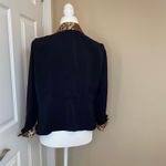 Jessica Howard Vintage leopard trim blazer & leopard top Size 12P Photo 3