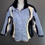 Obermeyer  Ridgeline Women’s Blue Moto Motorcycle Style Jacket size Medium 8 Photo 0