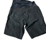 Isabel Maternity Isabel Maturity women's size 14 black bermuda shorts raw hem, nwt Photo 1