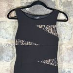 Bisou Bisou Black Lace Bodycon Dress Sz 6 Sleeveless Cocktail Mini Party Bodycon Photo 1