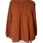 Roller Rabbit  glyn embroidered eyelet top Tera sz S Photo 7