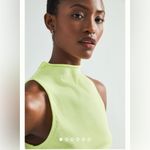 Maeve  Anthropologie mock neck‎ tank lime sz XL Photo 2