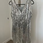 Stenay Silver Sequin Dress Size 10 Photo 7