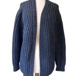 IRO  Yahk Chunky Knit Wool Open Front Cardigan Sweater Photo 0