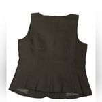 J.Crew women’s Scoopneck vest in drapey crepe black Size 00 NWT Photo 2