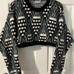 Benetton Cropped Sweater Multiple Photo 0