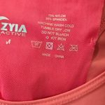 Zyia  Coral Double Racerback Mesh Panel Athletic Tank Top Size Medium Photo 5