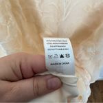 Baltic Born  Mera Cream Velvet Floral Flutter Sleeve Midi Dress Photo 5