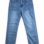 OGL Light Wash High Rise Ankle Denim Jeans Womens 30 Blue Photo 0