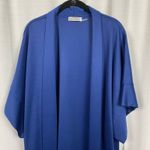 Natori  Blue Longline Robe Topper Kimono Cardigan Sz.1X NWT Photo 2