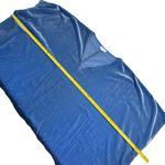 J.Jill Pure Jill Elements Blue Velvet Seamed Draped Top Photo 6