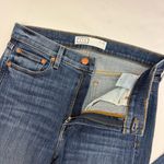 AYR  The Pop Straight Leg High Rise Medium Dark Wash Icon Photo 9