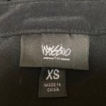 Mossimo Women's Black Sleeveless Button Front Belted Mini Shirt Dress Size XS Photo 2