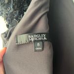 Badgley Mischka NEW  COLLECTION V-Neck Gown w Beaded Sleeves size 8 Photo 10