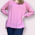 cupio Pink Ruffle Sweater  Photo 0