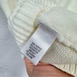 Croft & Barrow  Cream Red Sequined Bird Pullover Sweater Womens L Holiday Photo 5