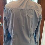 Spense long sleeve button down grey shirt with roll up button sleeve Size L Photo 5