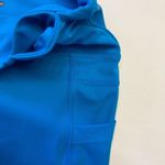 Zyia  Royal Blue Willow Light N Tight Hi-Rise Crop Legging Size‎ 4 With Pockets Photo 5