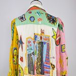 NWOT ALÉMAIS Ramie Balloon Sleeve Pleated Maxi Shirt Dress Long Sleeves Sz 8 Photo 14