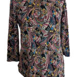 Peck & Peck , Multicolored Asymmetrical Top Photo 0