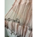 Anthropologie NWT Casmilla Beaded Cami By Vanessa Virginia in Soft Pink sz. 0P Photo 6