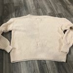 PINK - Victoria's Secret Victoria’s Secret Knit Ivory White Sweater; size X-Small Photo 9