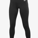 Nike XL Team One Compression Dri-Fit Women's Black Tights Full Length CU9486-010 Photo 1