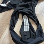 Shade & Shore  Ruffle Front Size Monokini One Piece Swimsuit Black Size S NWT Photo 10