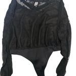 Two Sisters Elegant Black Lace Bodysuit for Women Photo 3