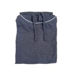 EUC Michael Brandon Long Sleeves Charcoal Black Hooded Shirt SZ S Gray Photo 3