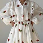 Boutique Strawberry Printed Skirt  Photo 2