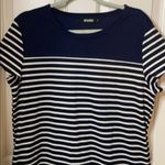 Missguided  navy striped dress size 12 Photo 3