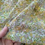 ASTR  yellow ruffle‎ floral mini dress size medium Photo 3