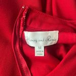 Honey and Rosie Halter Fit Flare Dress Sz M Holiday Bling Belt Valentines Cocktail Photo 9