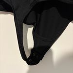 Abercrombie & Fitch Thong Body Suit V Neck Floral Lined black white Size XS Photo 4